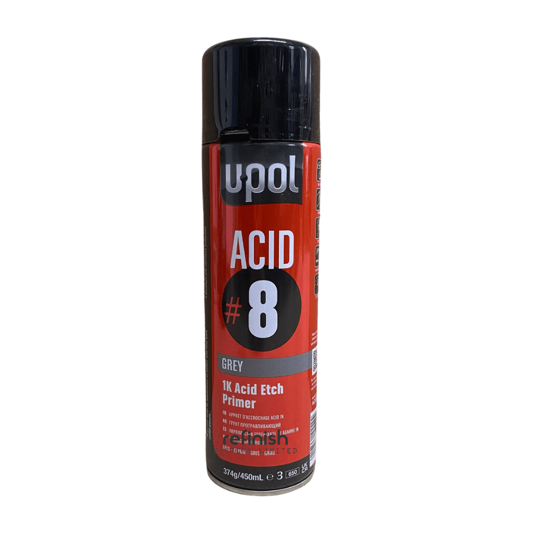 UPOL Acid8 Etch Primer Aerosol Refinish Systems Ltd