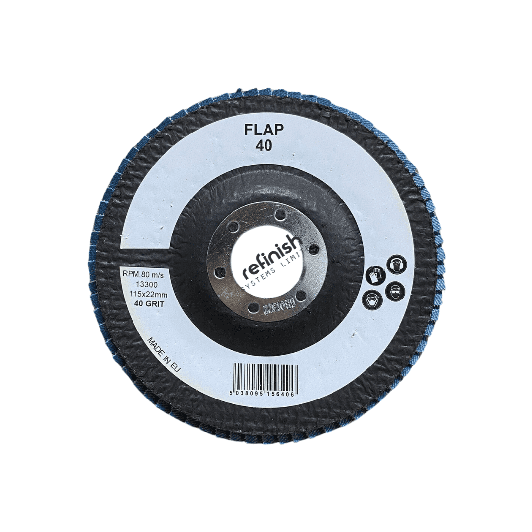 Abracs Angle Grinder Flap Discs Refinish Systems Ltd