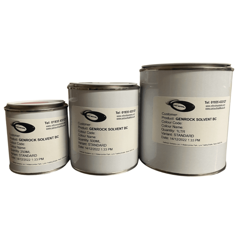 General Paints GenRock 2K Solvent DG Mixed Colour Refinish Systems Ltd